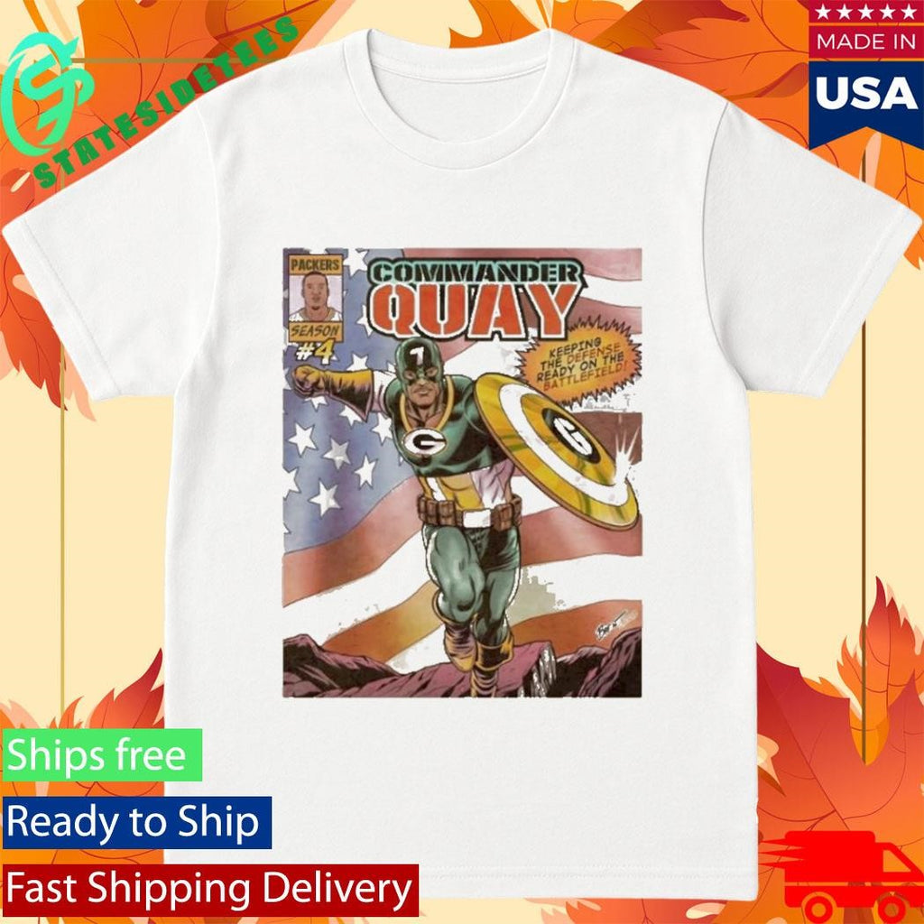 Green Bay Packers Commander Quay Walker Shirt