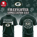 Green Bay Packers Firefighter Application 2026 Game Night Two Sided Shirt