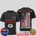 Green Bay Packers Military Appreciation “Thank You Veterans” Two Sided Shirt