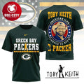 Green Bay Packers Toby Keith American Icon Should’ve Been A Packers Two Sided Shirt
