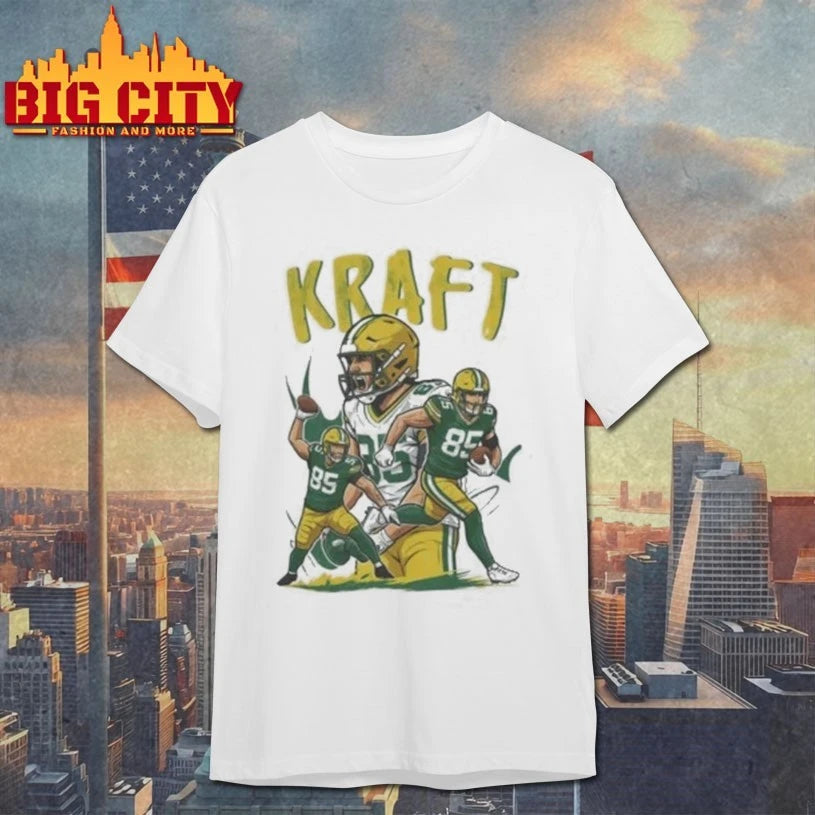 Green Bay Packers Tucker Kraft Graphics shirt