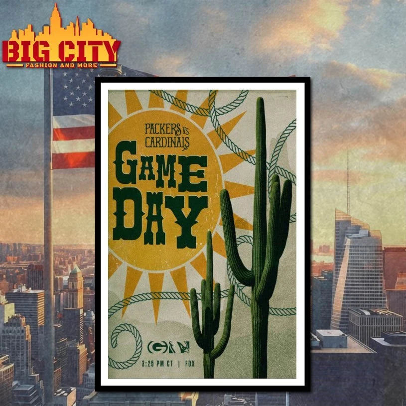 Green Bay Packers vs Arizona Cardinals October 19 2025 Poster Shirt
