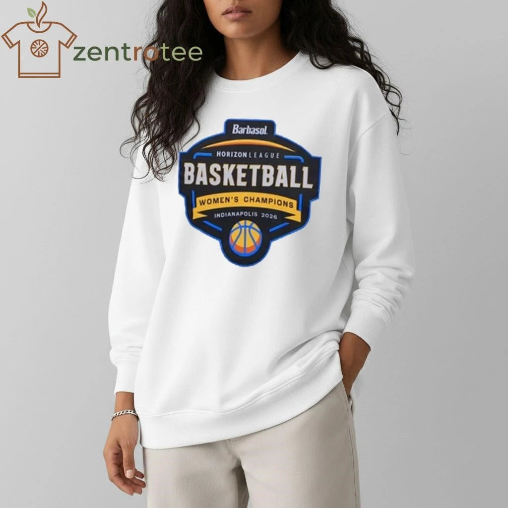 Green Bay Women’s Basketball 2026 Horizon League Champions In Indianapolis Logo tee