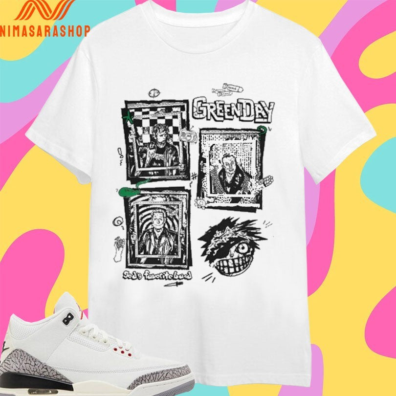 Green Day God’s Favorite Band Shirts