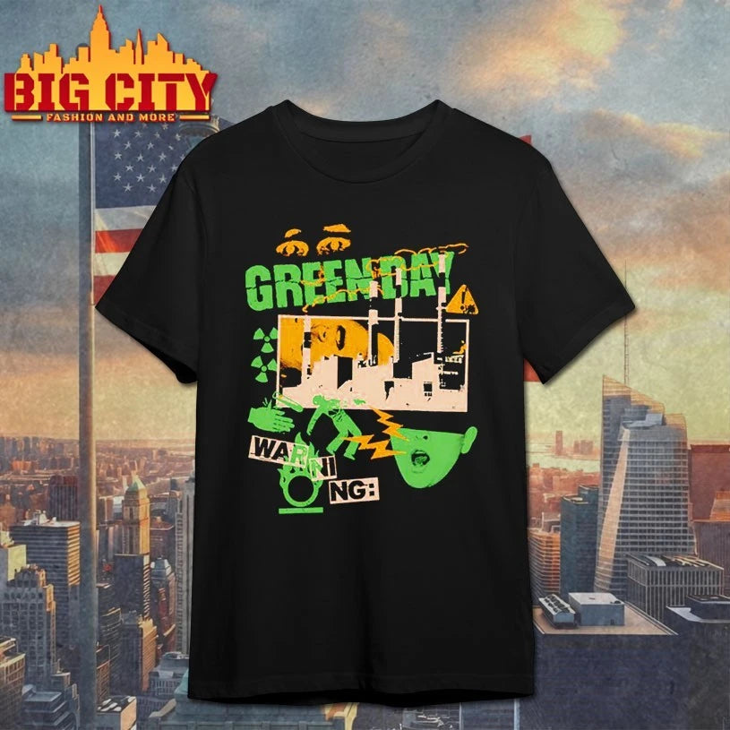 Green Day Power Plant Shirt
