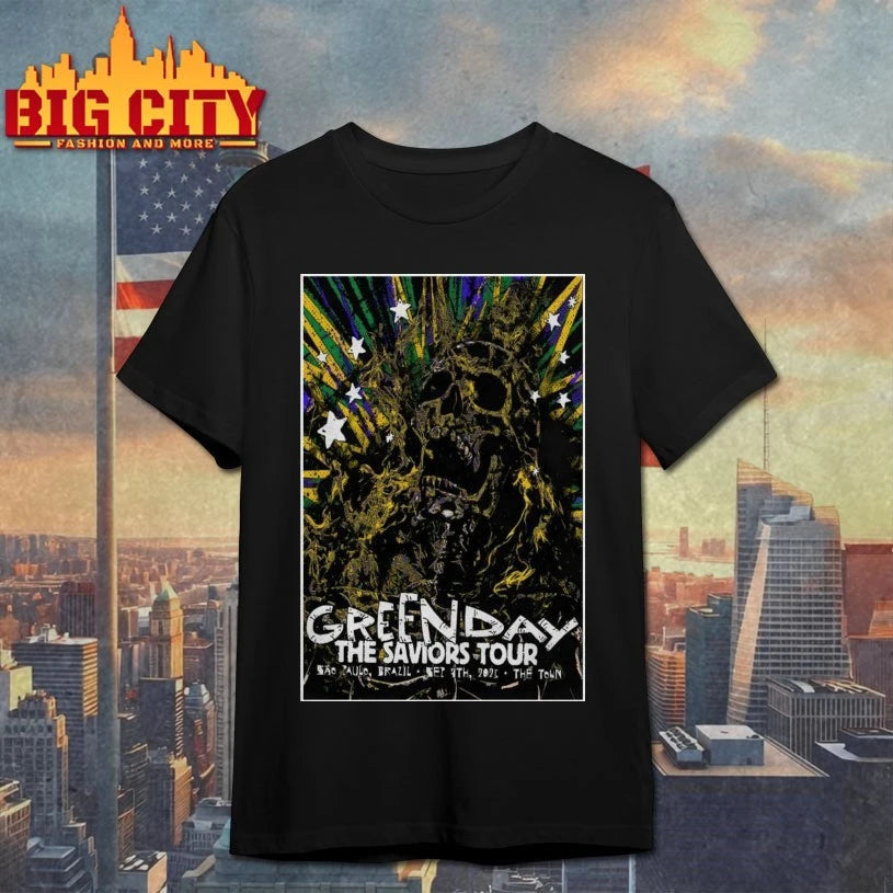 Green Day September 7 2025 Sao Paulo Brazil Poster Shirt