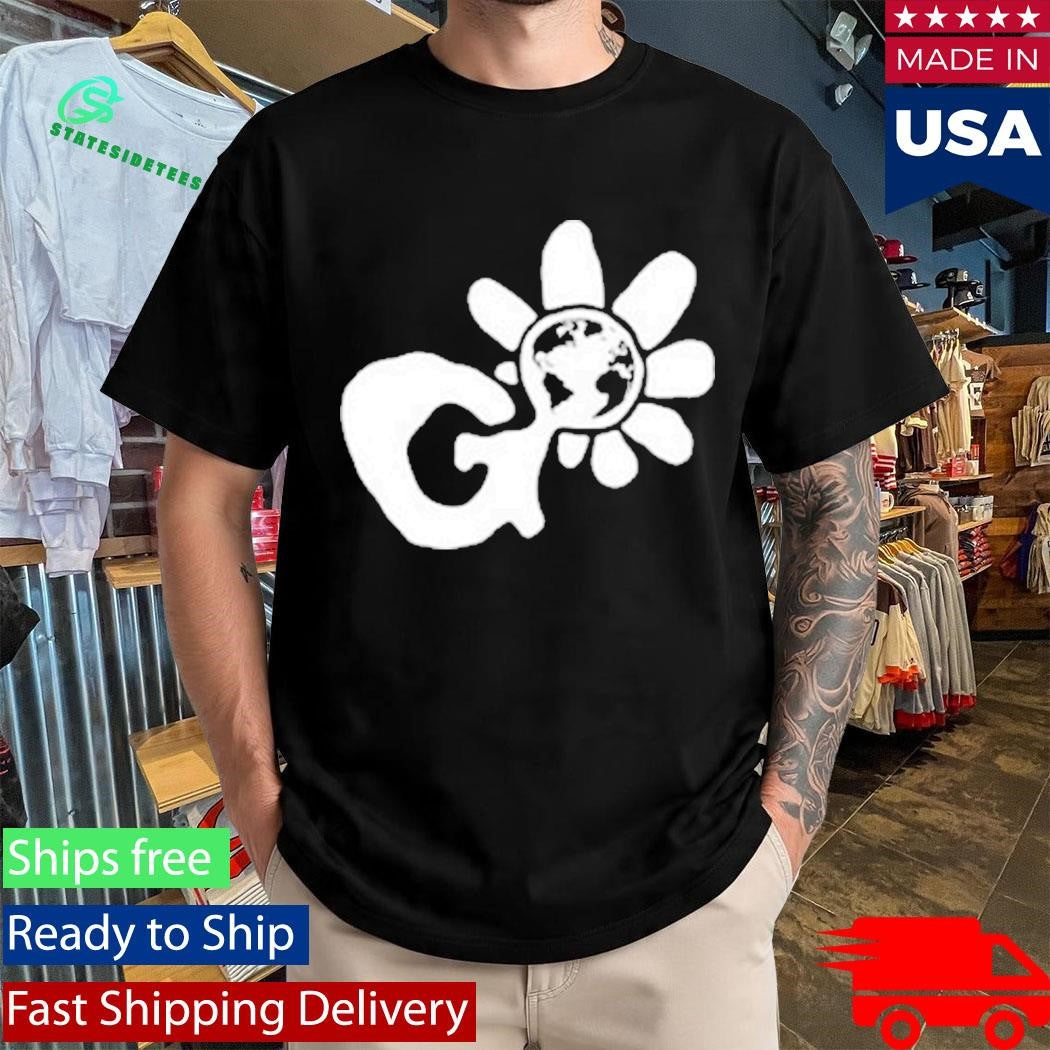 Green Party Sunflower Shirt