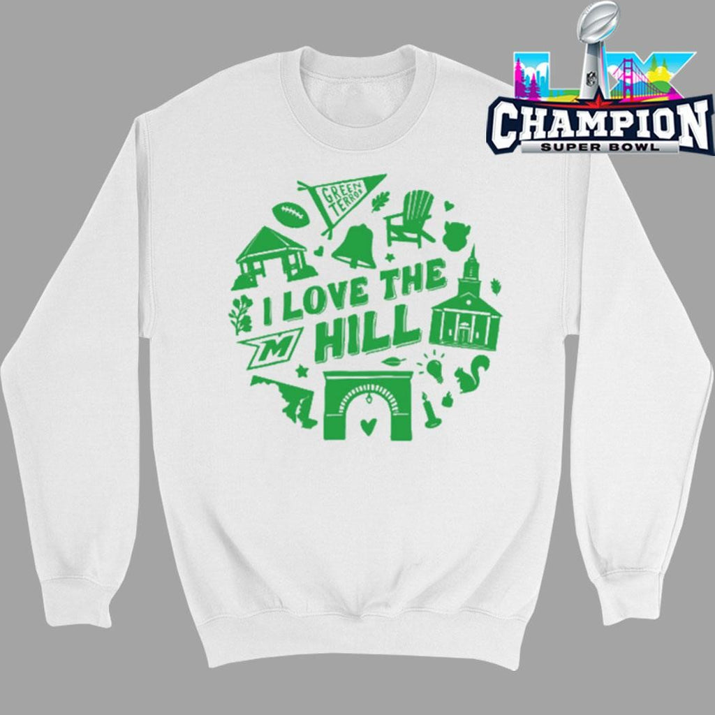 Green Terror I Love The Hill Shirt