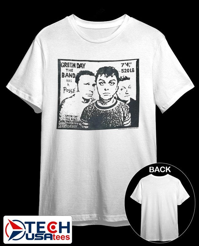 Green day the band has a posse shirt