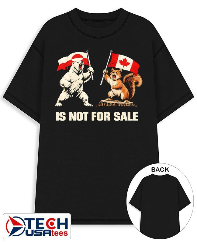 Greenland is not for sale Polar Bear and Squirrel shirt