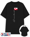 Greenland is not for sale hands off flag shirt