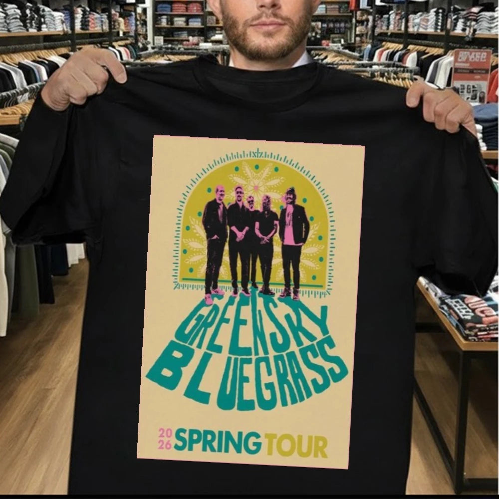 Greensky Bluegrass Six weeks until Spring Tour 2026 Poster Shirt