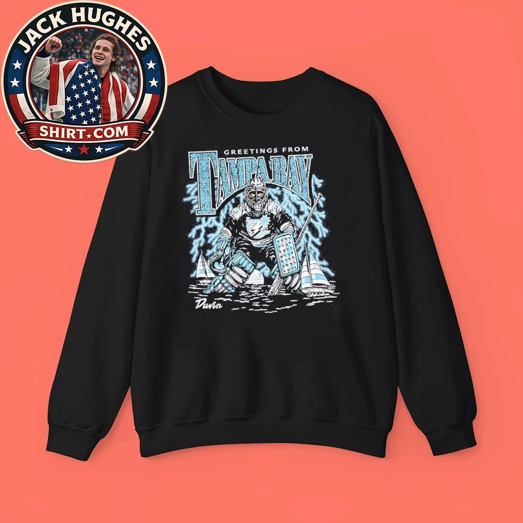 Greetings From Duvin x Tampa Bay Lightning Goalie Shirt