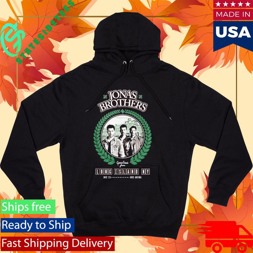 Greetings From Your Hometown Elmont, NY Crew Jonas Brothers Shirt