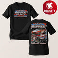Greg Biffle 2025 Arca Past And Present Raceway 1995 Track Champion Two Sided Shirt