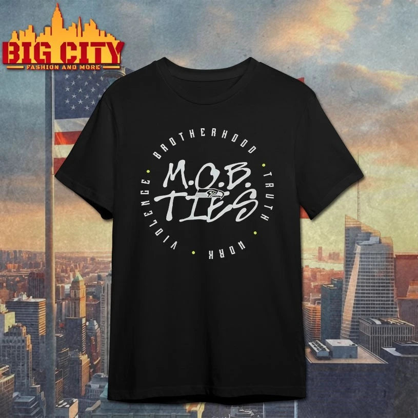Grey Zabel MOB Ties Brotherhood Truth Work Violence shirt