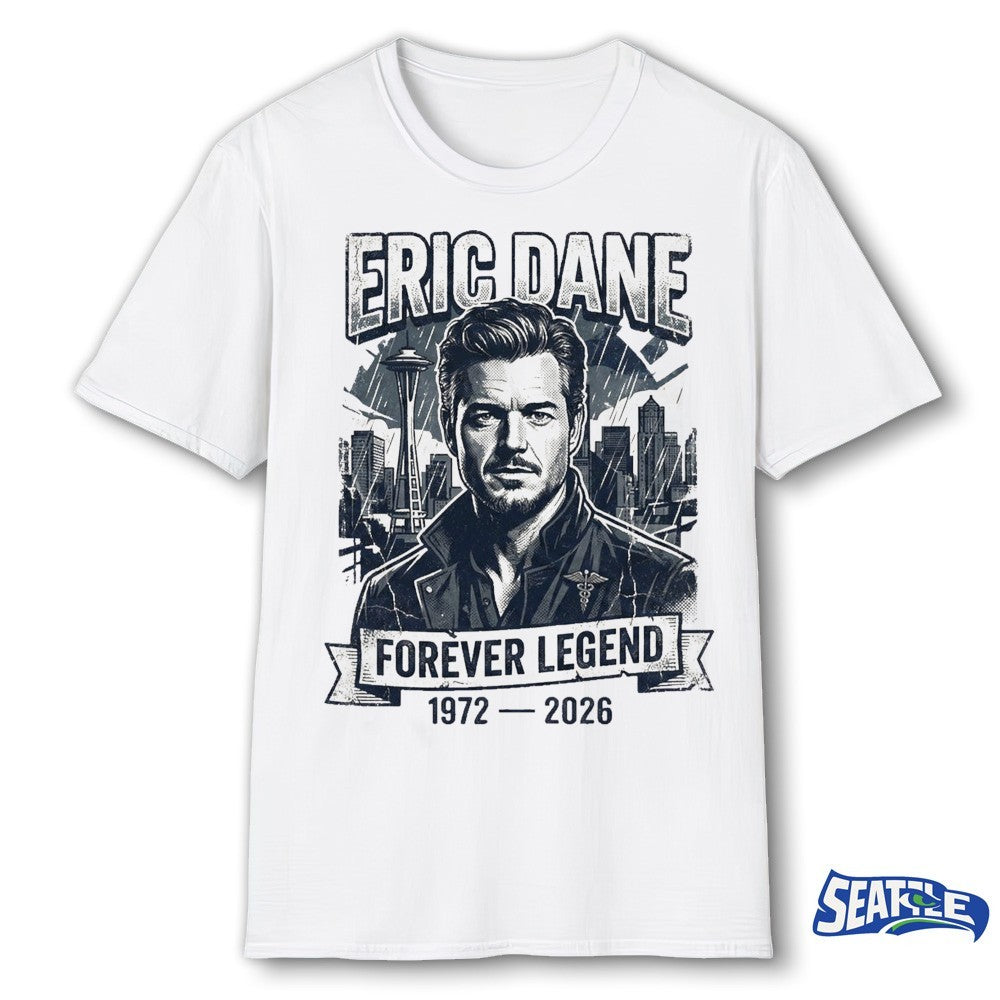 Grey’s Anatomy Eric Dane 1972-2026 Forever Legend 1972-2026 shirt