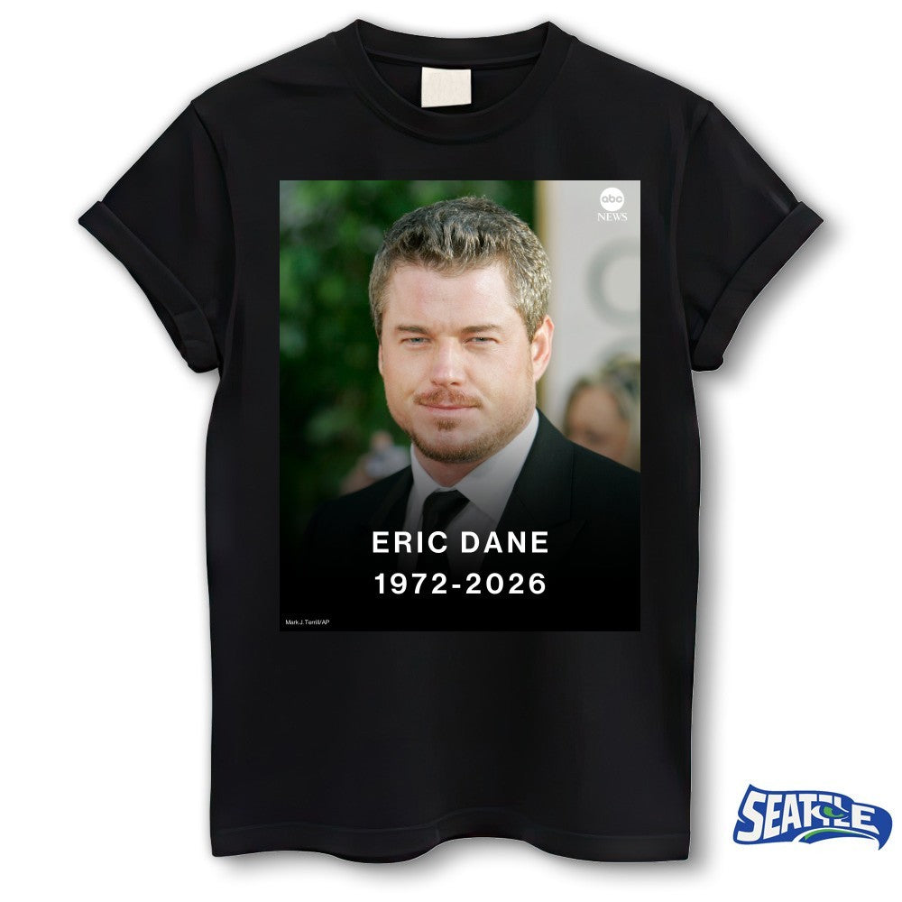Grey’s Anatomy Eric Dane 1972-2026 shirt