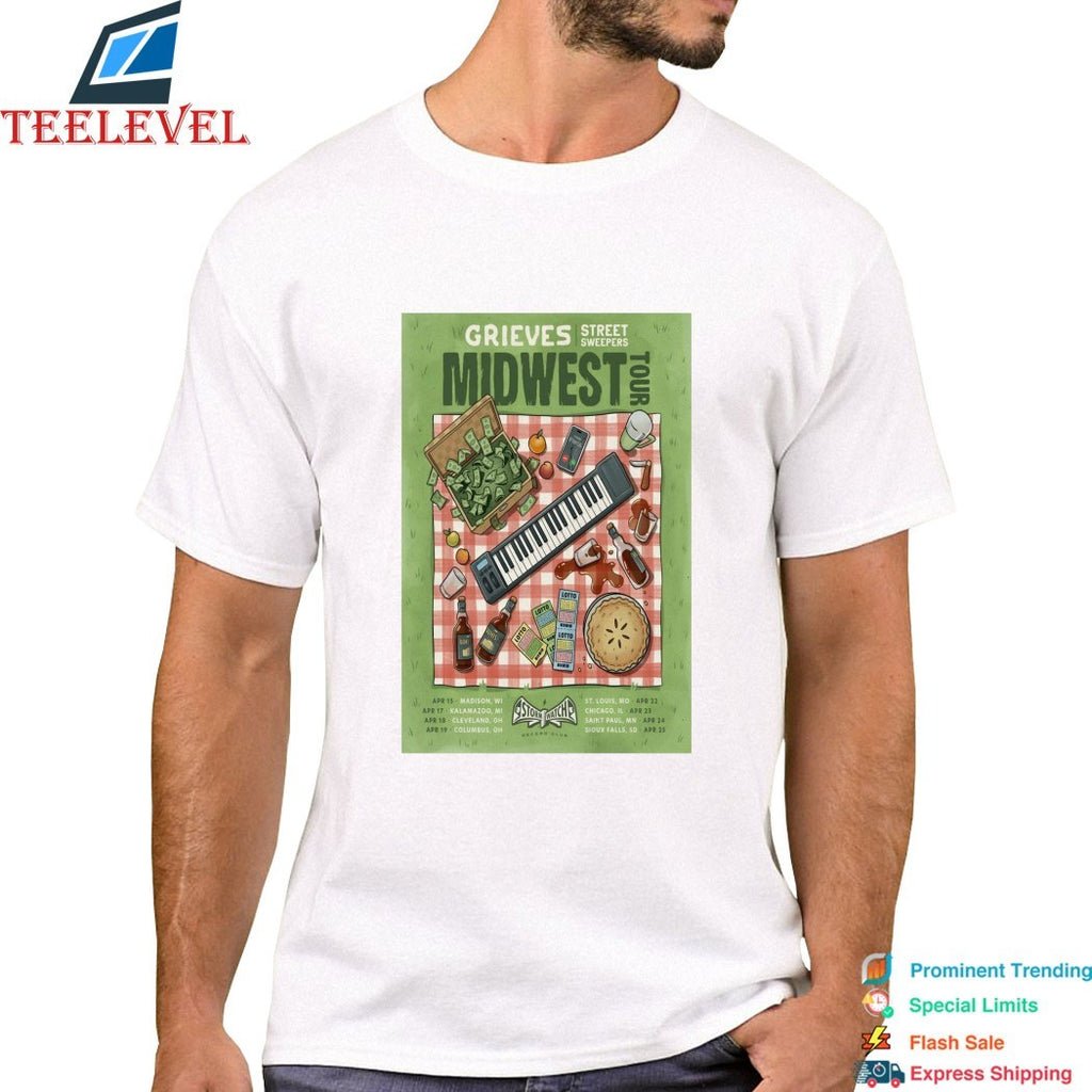 Grieves Midwest 2026 Spring Tour T-shirts