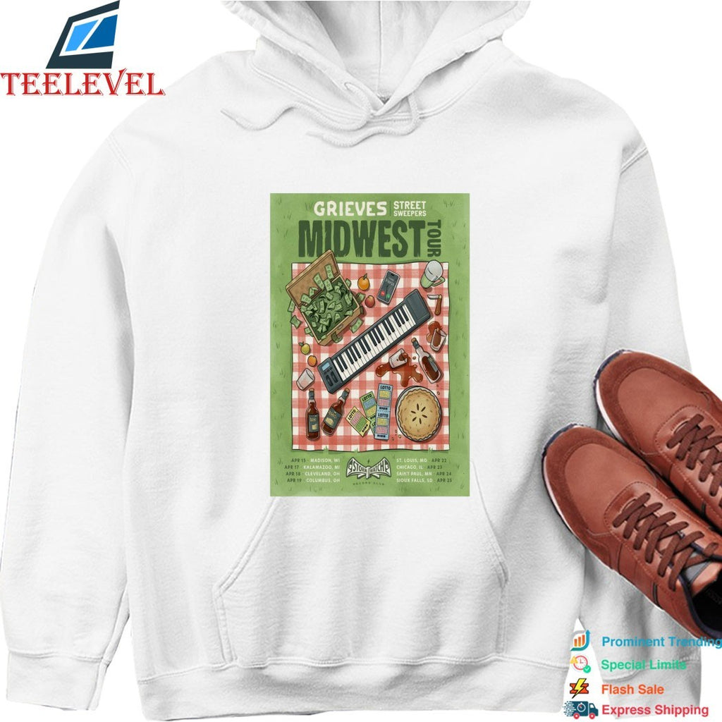 Grieves Midwest 2026 Spring Tour T-shirts