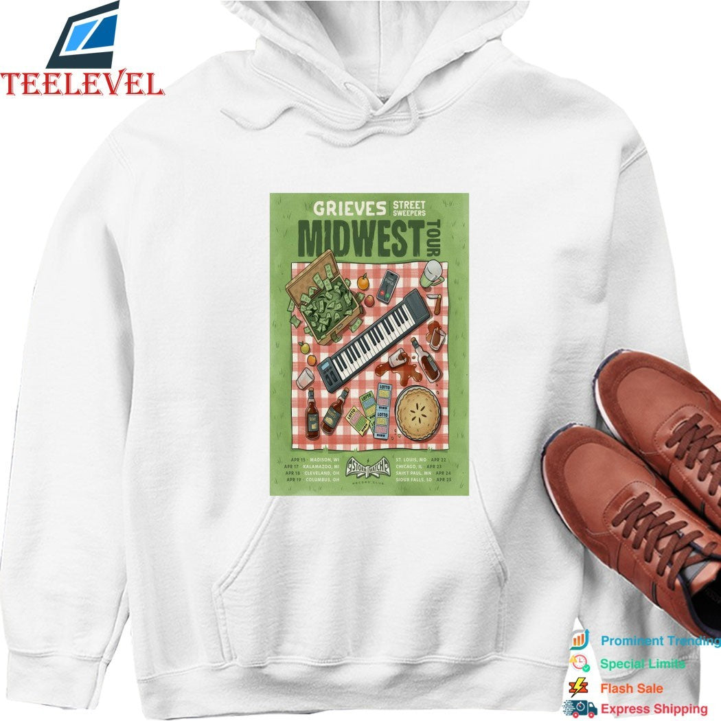 Grieves Midwest 2026 Spring Tour T-shirts