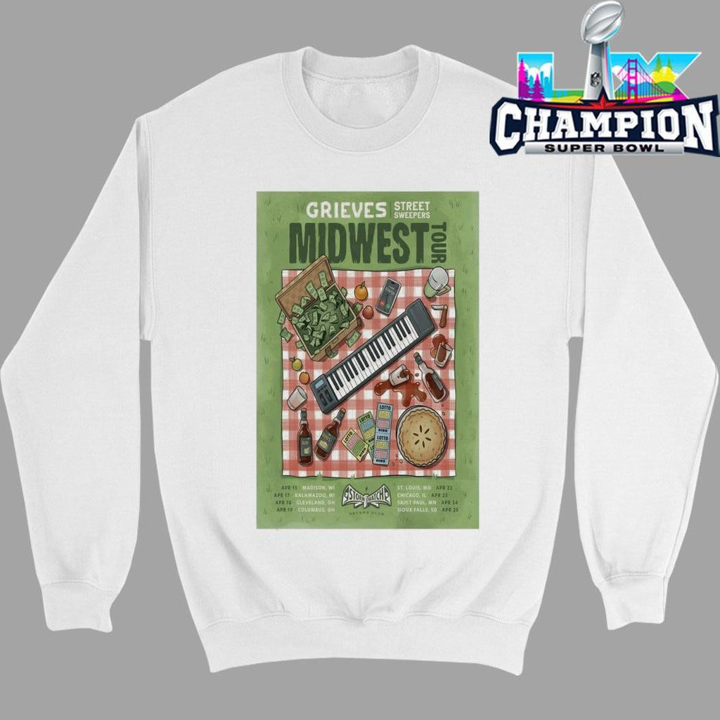 Grieves Midwest 2026 Spring Tour Shirt