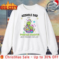 Grinch Christmas Asshole Dad And Smartass Daughter Best Friends For Life shirt