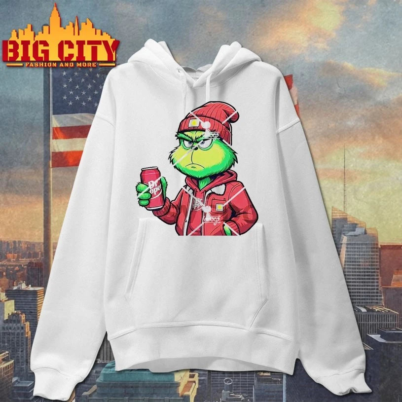 Grinch Christmas Dr Pepper In shirt