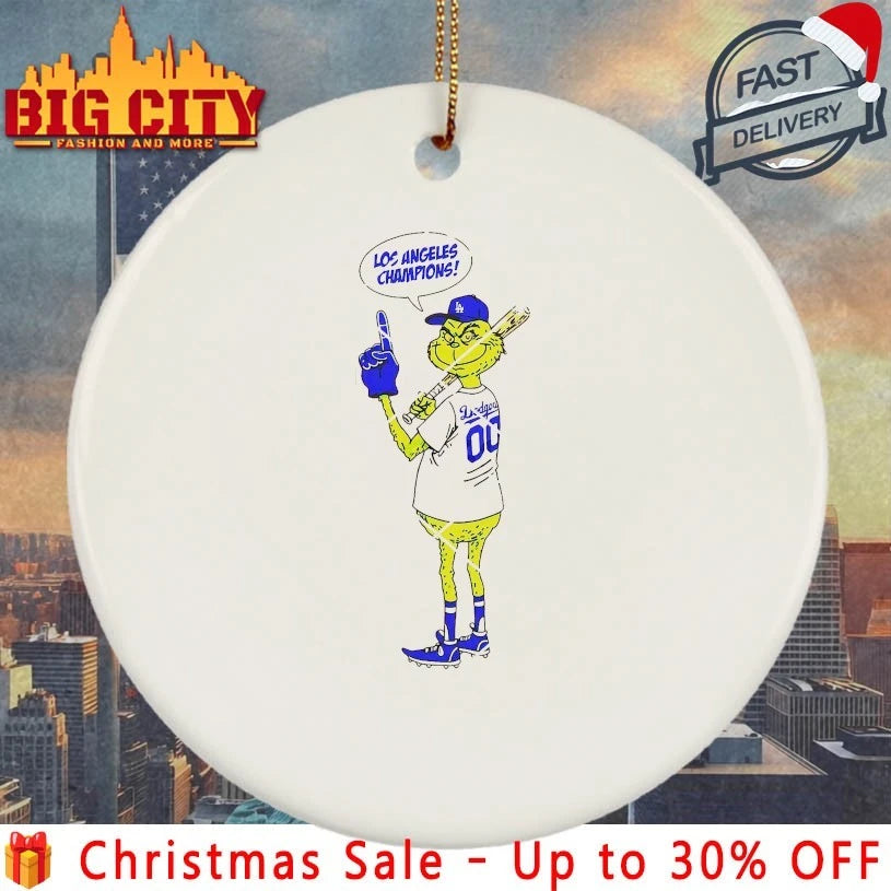 Grinch Christmas Los Angeles Dodgers Champions 2025 shirt