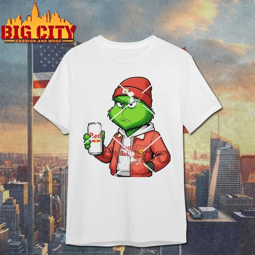 Grinch Christmas Redbull In In shirt