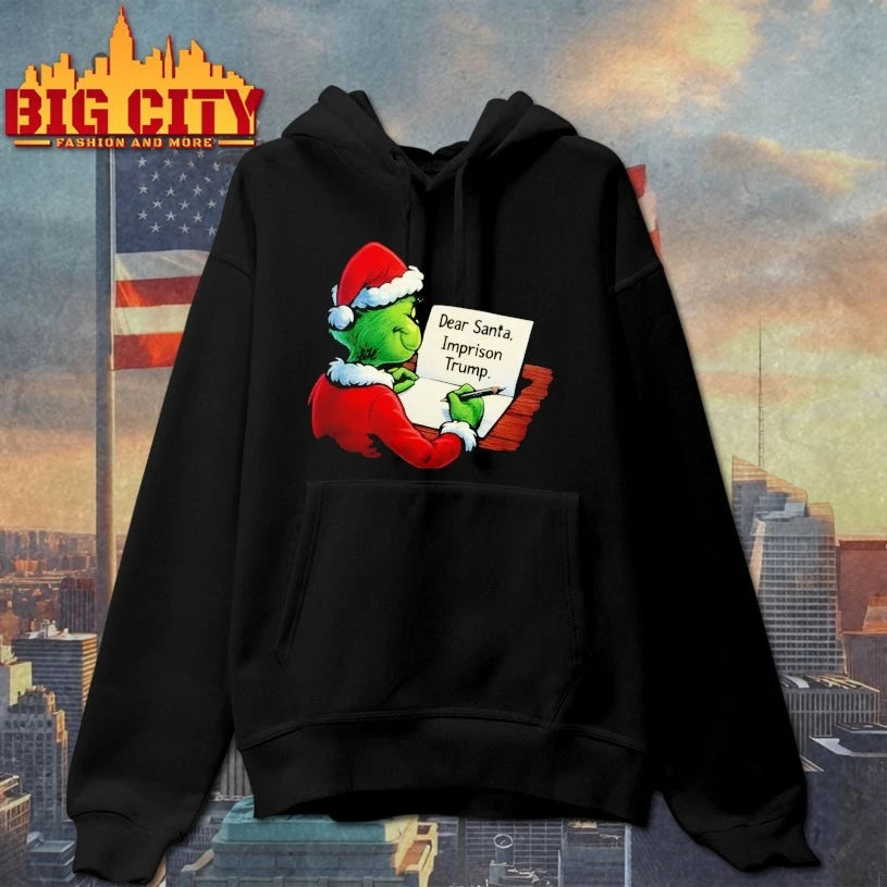 Grinch Dear Santa Imprison Trump shirt
