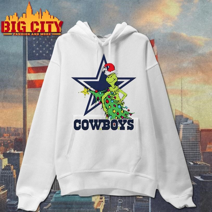 Grinch Love Cowboys Dallas Christmas Football Shirt