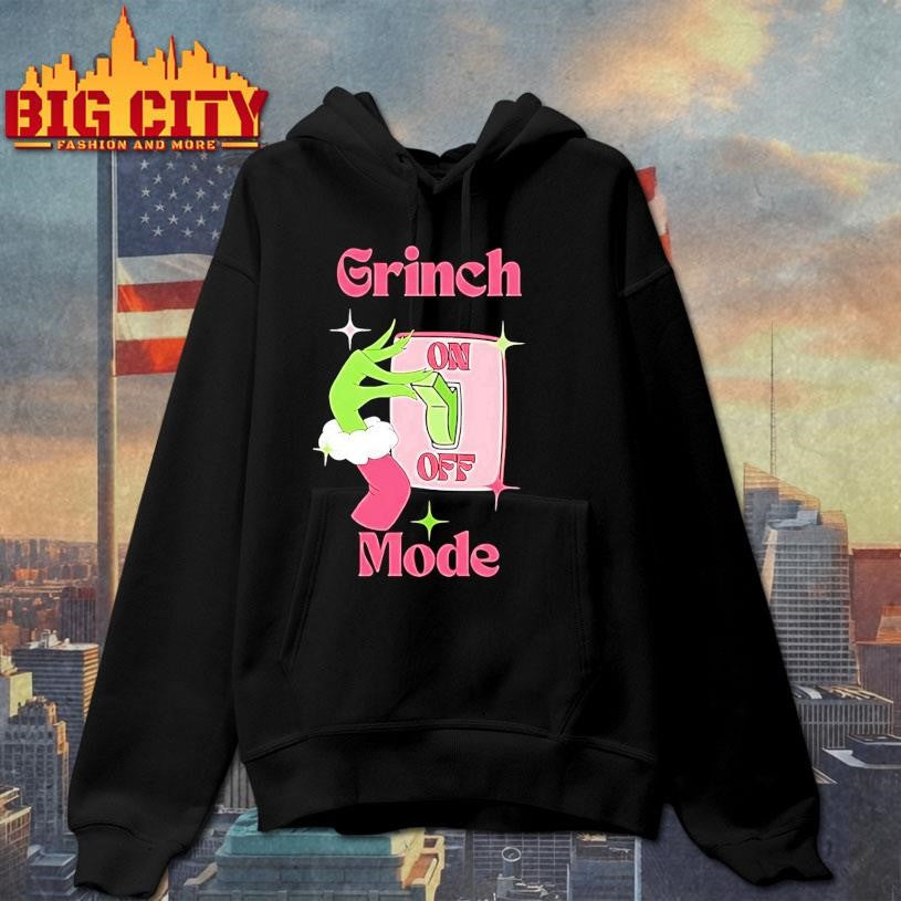 Grinch Mode On Grinch Hand Shirt
