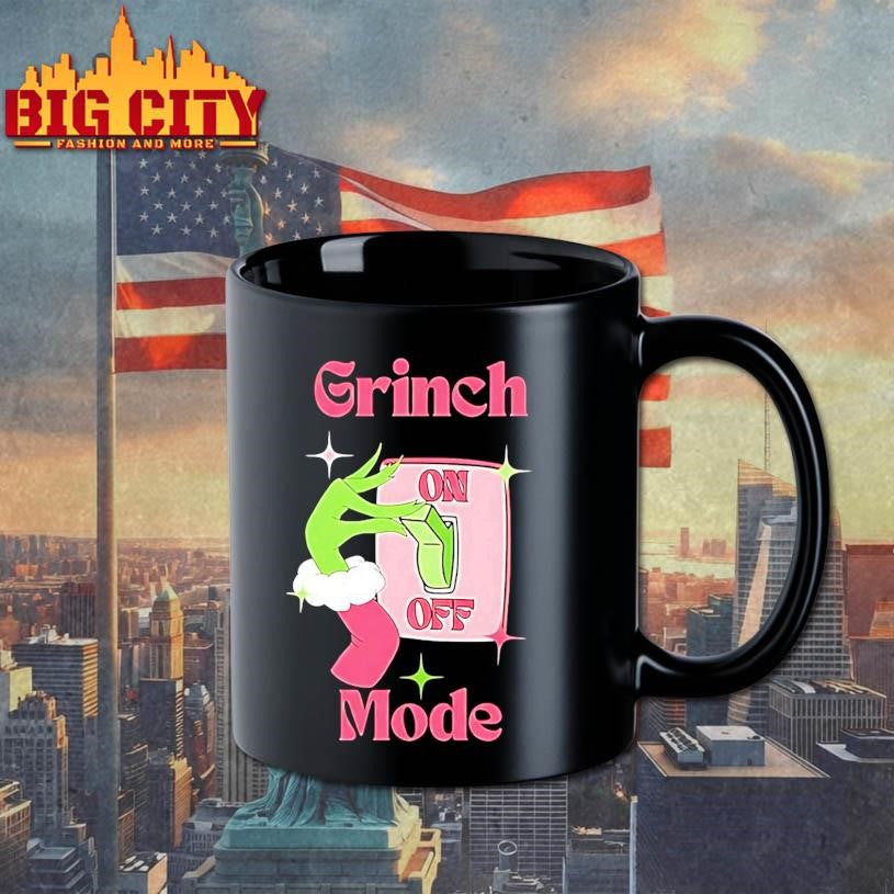 Grinch Mode On Grinch Hand Shirt