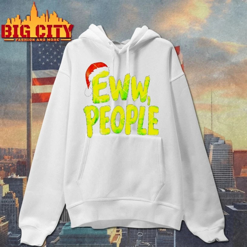 Grinch Santa Christmas Ew People shirt