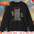 Grinch USPS Mail Carrier’s 12 Days Of Christmas I Missing Arrow Key shirt