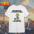 Grinch grandkids the reason you smile and scream at the same time Christmas shirt