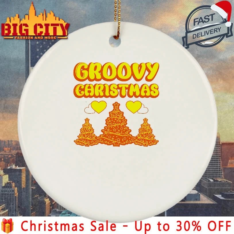 Groovy Christmas Retro shirt