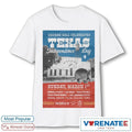 Gruene Historic District Texas March 1st Kix Garcia Band The Merles Poster shirt