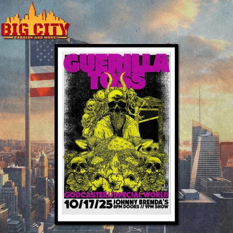 Guerilla Toss Live Show Philadelphia Poster Shirt