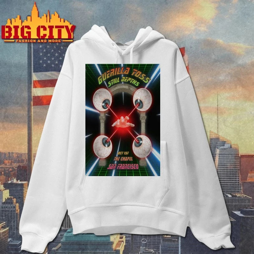Guerilla Toss Oct 1st 2025 The Chapel San Francisco Poster shirt