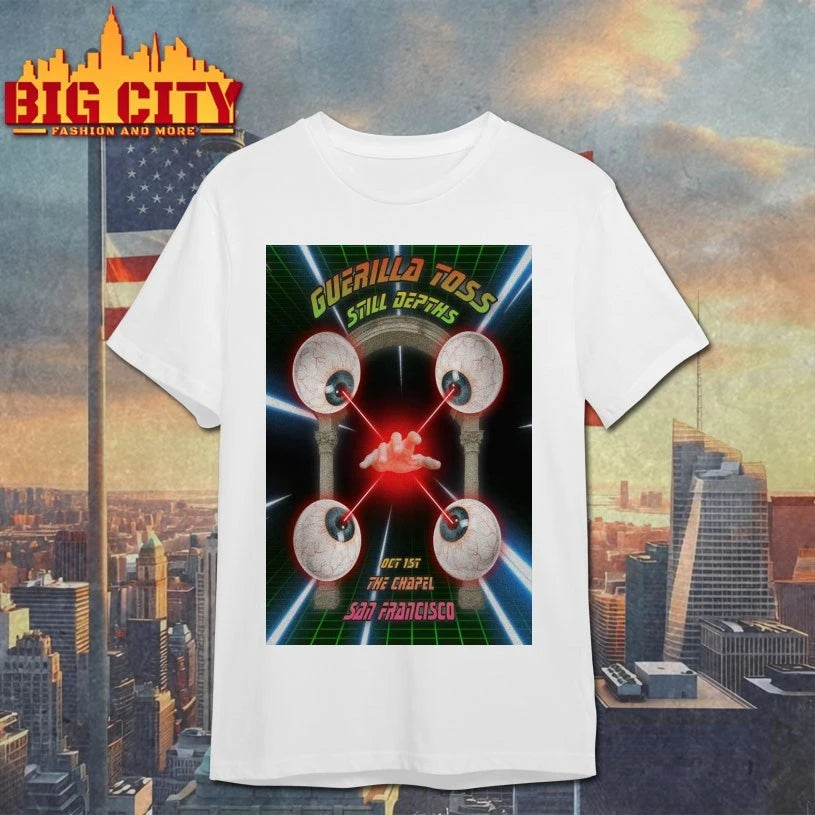 Guerilla Toss Oct 1st 2025 The Chapel San Francisco Poster shirt
