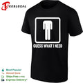 Guess what I need man silhouette shirt