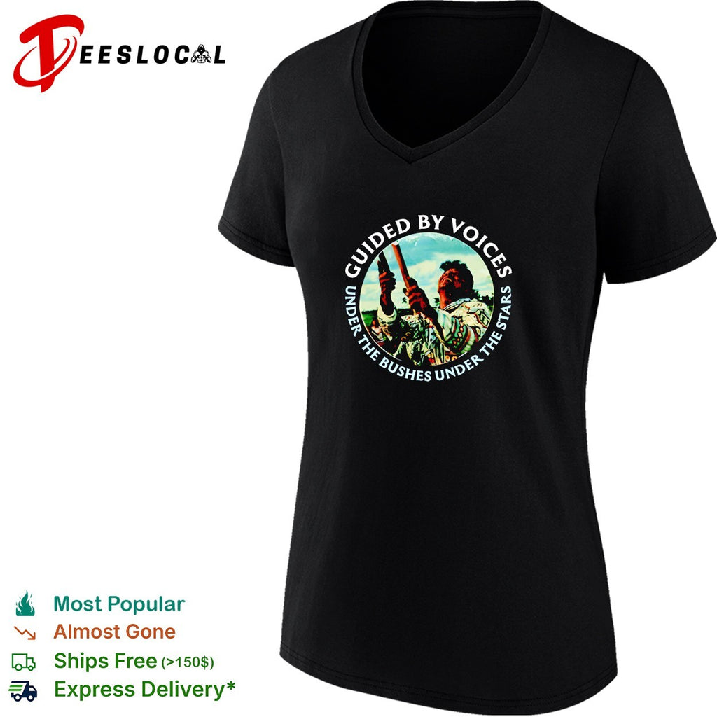 Guided By Voices under the bushes under the stars black shirt