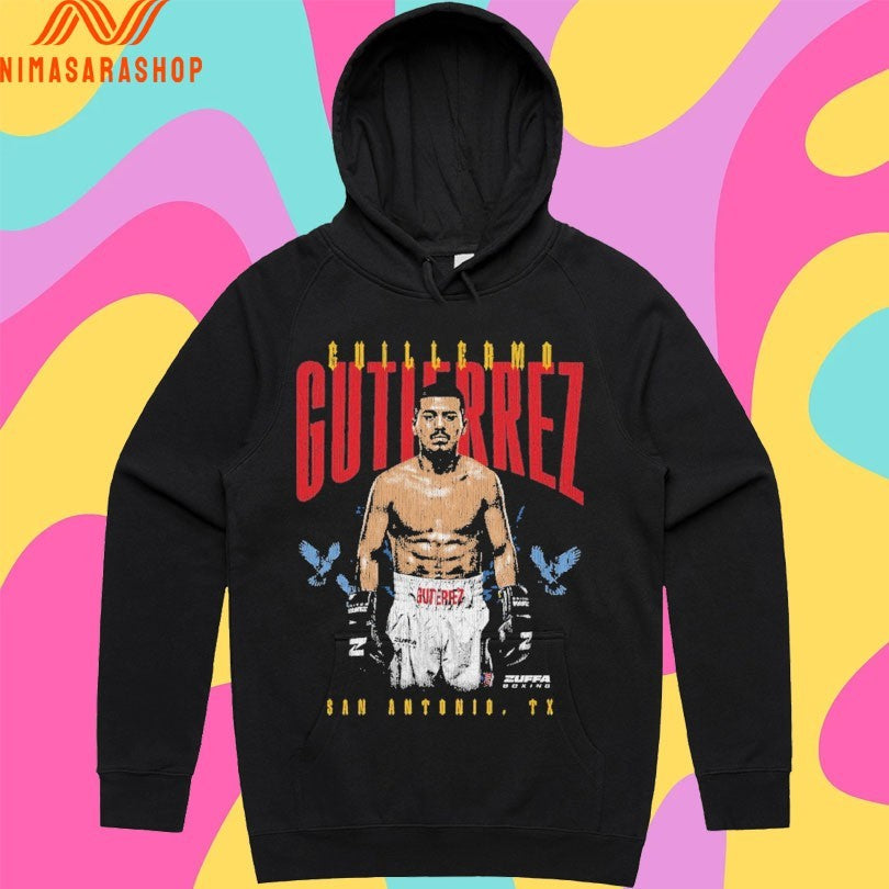 Guillermo Gutierrez Zuffa Boxing Fighter Name San Antonio Tx Shirts
