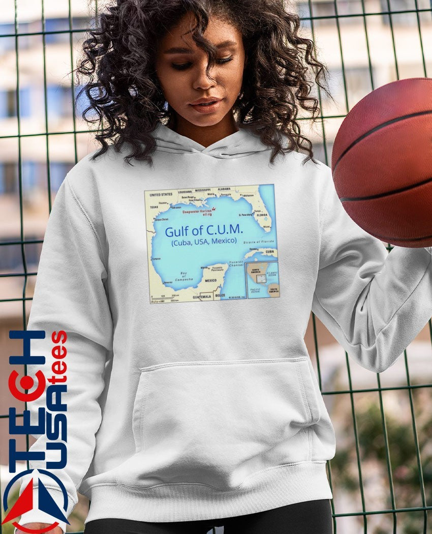 Gulf of C.U.M. Cuba USA Mexico shirt