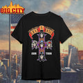 Gun N Roses World Tour 2026 America Dates Schedule Graphic Cross shirt