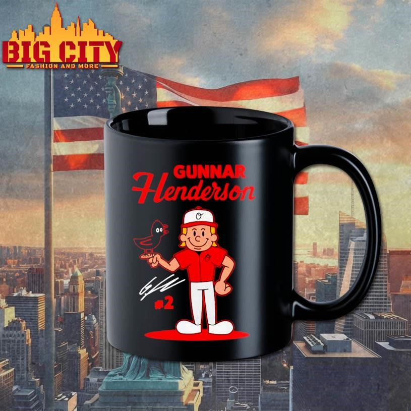 Gunnar Henderson Summer Cartoon Shirt