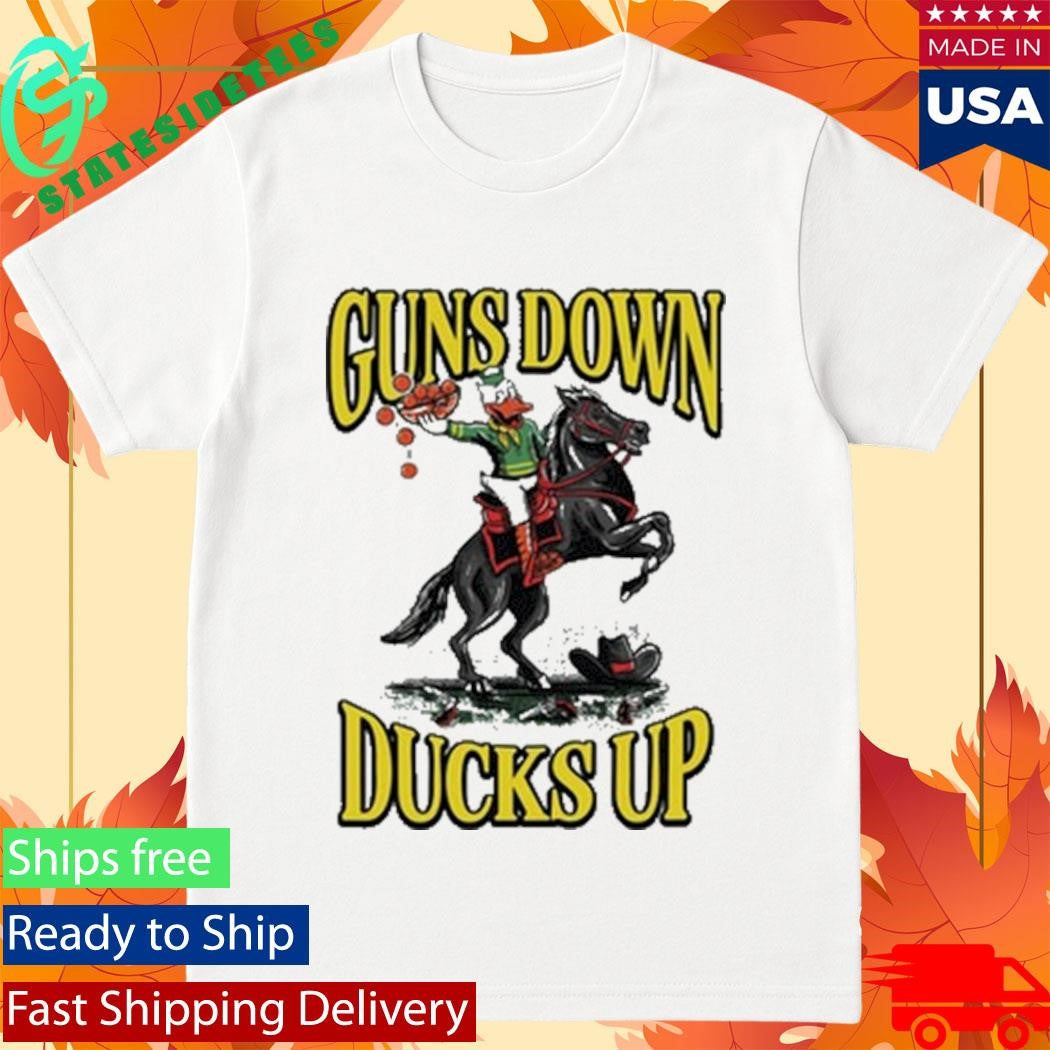 Guns Down Ducks Up Pocket Shirt