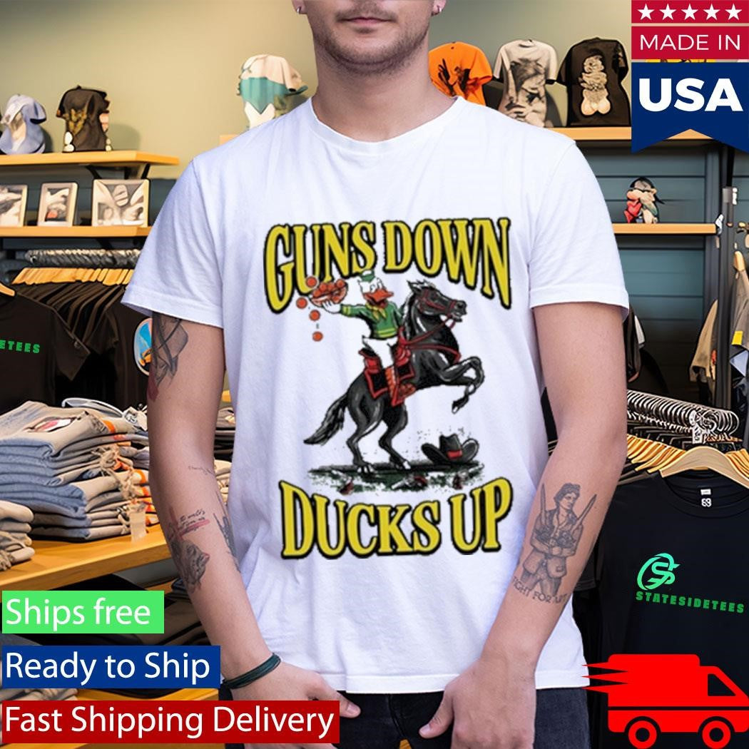 Guns Down Ducks Up Pocket Shirt
